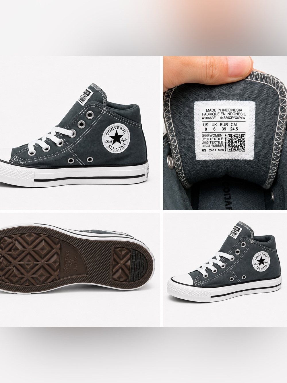 Converse Chuck Taylor All Star Madison Mid Women’s Size 8 NWT Canvas Sneakers